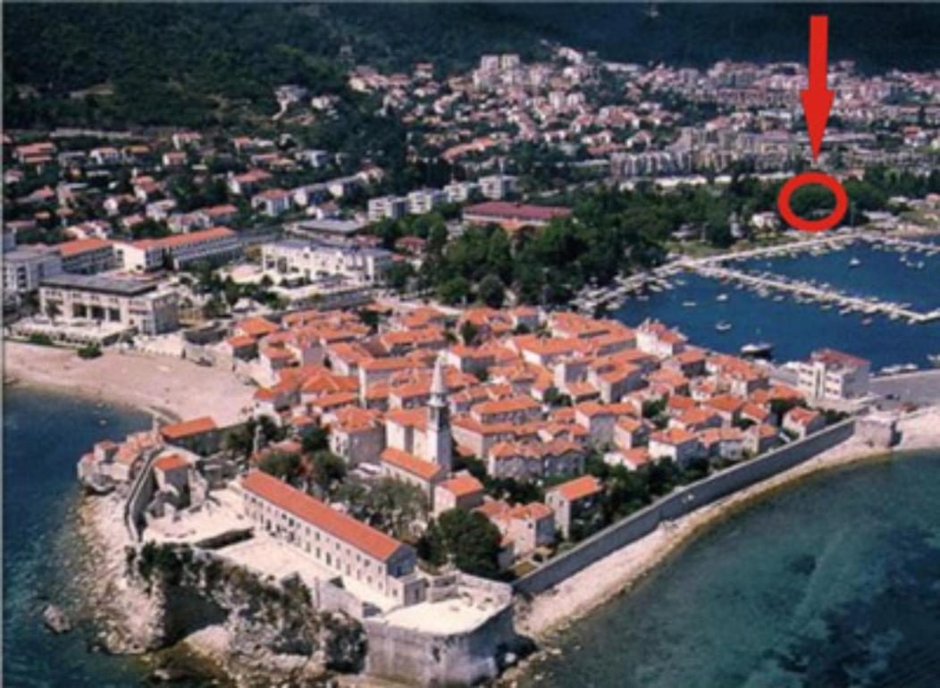 Oasis Seaside Rooms Budva Bagian luar foto